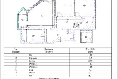 APARTAMENT 3 CAMERE-TOMIS 3 - 12