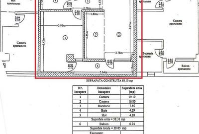 Apartament cu 2 camere decomandat în Prelungirea Ghencea - 5