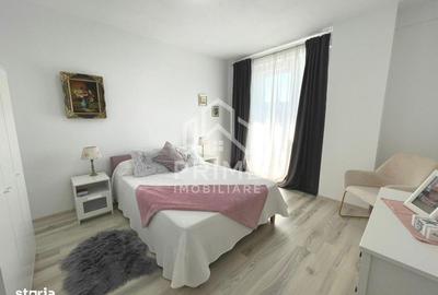 Apartament cu 3 camere, mobilat în Central