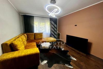 Apartament cu 2 camere decomandat, mobilat în Aradului