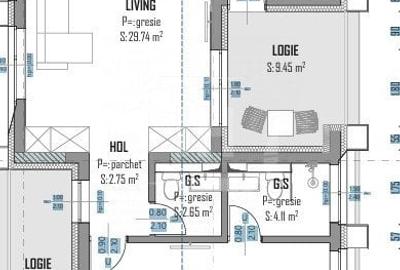 Apartament cu 2 camere semidecomandat în Mărăști - 3