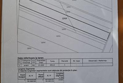 Teren de 47400 mp, în Colelia - 1