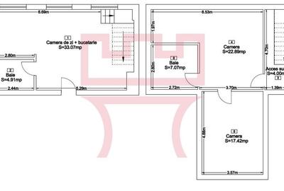 Apartament 3 camere 90mp 2 nivele scara interioara Gheorgheni Baisoara - 4