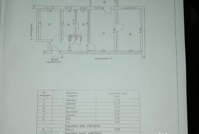 Apartament cu 3 camere semidecomandat în Groapa - 8