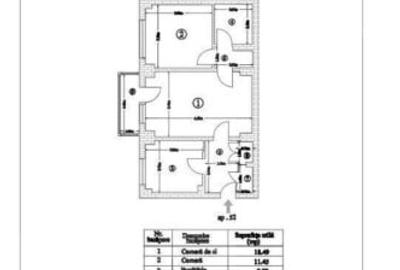 Apartament cu 2 camere semidecomandat, mobilat în Gorjului - 11