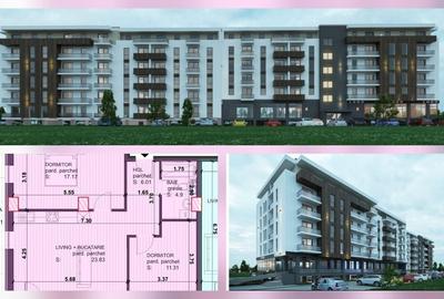 Apartament cu 3 camere, bloc nou, 2 terase Baia Mare Comision 0 - 1