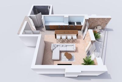 Apartament nou 43 mp | Comision 0% - 1250 euro / mp TVA inclus - 1