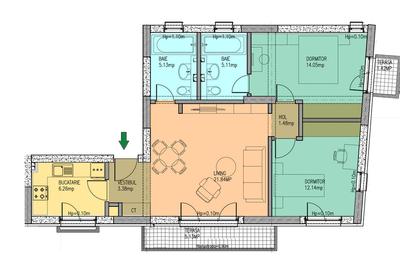 Drumul Taberei - Bld. Timisoara - 3 camere, Imobil Premium - 2