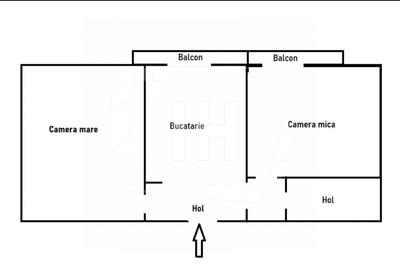 Apartament cu 2 camere decomandat, mobilat în Mărăști - 1