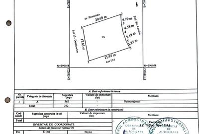 Lotizare Veterani Careul F4, lot 17/2 Teren 360mp - 1