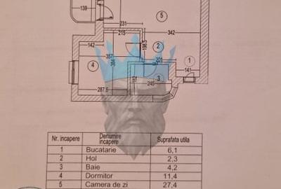 Apartament cu 2 camere semidecomandat, mobilat în Tineretului - 20