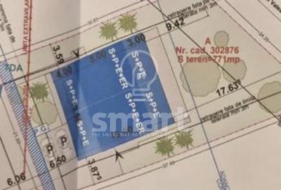 Teren 771 mp, pentru constructie de duplex, Corneliu Medrea