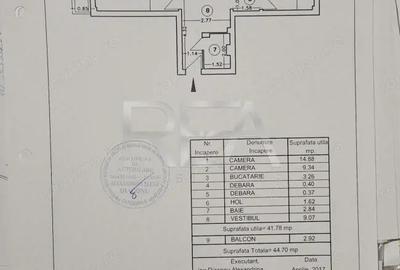 Apartament 2 Camere , Decomandat , Etaj 3/10 , Brancoveanu - 11