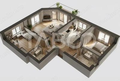 Apartament cu 3 camere decomandat, mobilat în Turnișor - 10