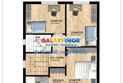 Casă cu 5 camere cu Teren 316 Mp în Sud-Vest - 6