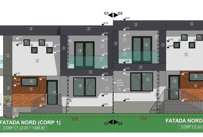 Duplex P+E, 5 cam, sup. utila 119 mp, teren 247 mp Floresti