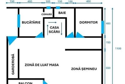 Casă individuală cu 5 camere cu Teren 15000 Mp în Mănăstirea Humorului - 4