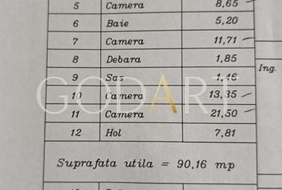 Apartament 4 camere | Bloc 1990 | 3 balcoane | Vedere panoramica - 22