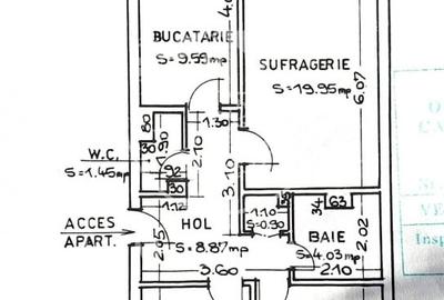 De inchiriat apartament /spatiu 3 camere Trocadero - 10