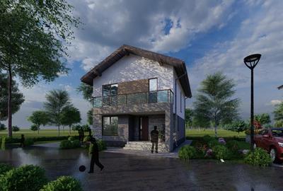 Casă individuală cu 4 camere cu Teren 300 Mp în Corbeanca - 3