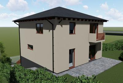 Casa  4 camere,2 bai,136 mp, 550 mp teren zona Corunca - 9
