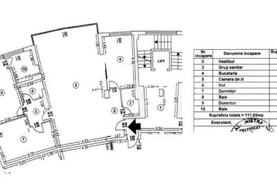 Apartament cu 3 camere în Central - 11