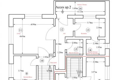 Duplex de vanzare, 137 mp, zona Independentei - 33