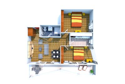 Apartament cu 3 camere decomandat în Mamaia-Sat - 1