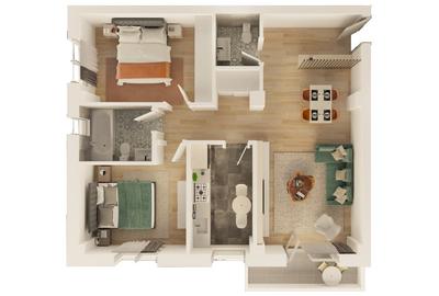 Apartament 3 camere Trivale | Bloc Nou Finalizat - 2