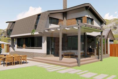 Casa moderna la rosu in Cristian - 1