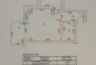 Apartament cu 2 camere semidecomandat, mobilat în Văcăresti - 5