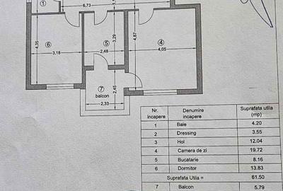 Apartament cu 2 camere decomandat în Central - 16