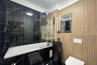 Apartament mobilat 60 mp utili la etajul 1 cu 2 camere terasa 12 mp - 8