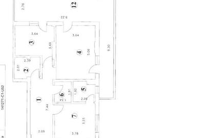 Apartament cu 4 camere în Central - 13