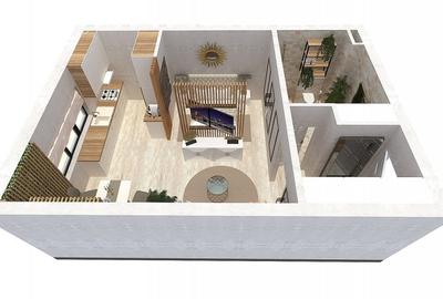 Apartament nou cu 2 camere de vanzare in Complexul Brubus -Santandrei - 12
