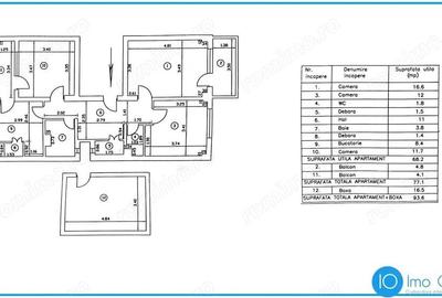 HANUL HAIDUCILOR - APARTAMENT 3 CAMERE, ETAJ 1 - 14