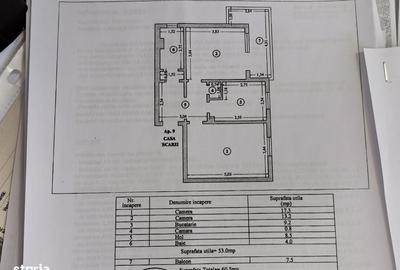 Apartament cu 3 camere, mobilat în Tomis Nord