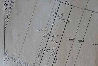 Teren Intravilan | Grigorescu | V5 UTR | deschidere 21 m | 1670mp | depozitare - 1