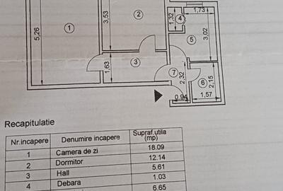 Tatarasi-Doi Baieti-2 Camere Decomandat 49mp-bloc 82' - 2