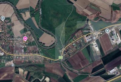 Teren de 1450 mp, în Ogra