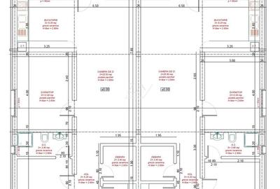 Duplex cu 3 camere cu Canalizare în Moșnița Nouă - 15