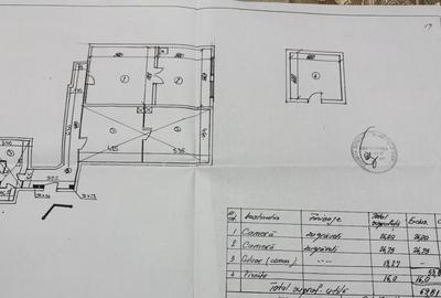 Apartament cu 2 camere semidecomandat, mobilat în P-ța Unirii - 15