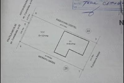 Teren de 121 mp, în Central - 1