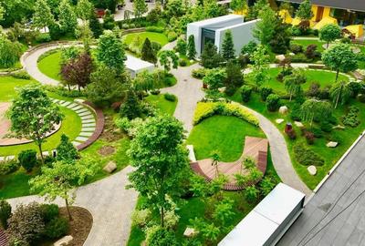 Cortina Residence,  Herastrau, 2 camere lux, etaj 4, terasa, garaj - 2