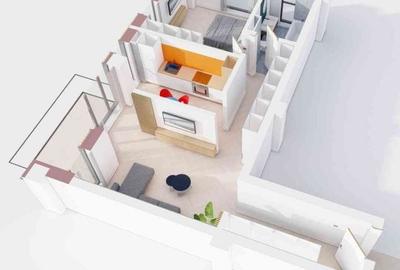 Apartament cu 2 camere decomandat în Bârnova - 4