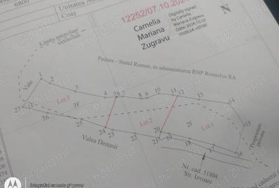 Teren de 1500 mp, în Hideaga
