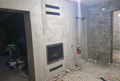 Casa moderna din caramida, semifinisata Dumitra, BN - 3