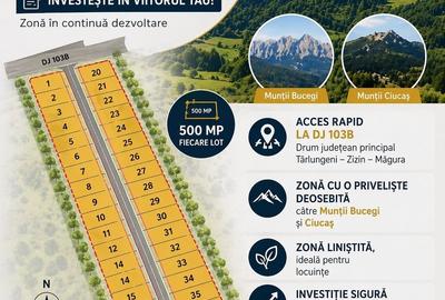 Teren de 500 mp, în Tărlungeni - 3