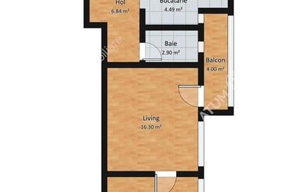 Apartament 2 camere pe bulevardul Mihai Viteazu Sibiu Apartament 2 camere pe bulevardul Mihai Viteazu Sibiu - 5