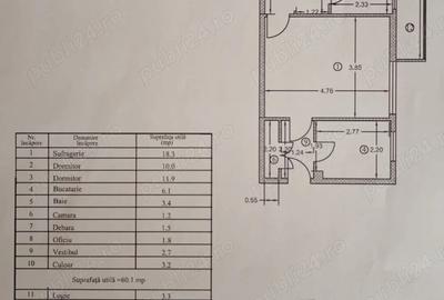 Apartament 3 camere Favorit metrou - 1